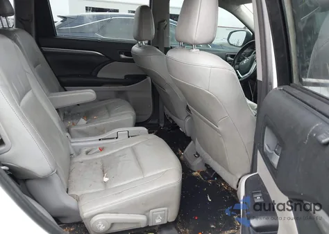 2017 Toyota Highlander Limited Platinum from USA, damaged, VIN 5TDDZRFH6HS465772